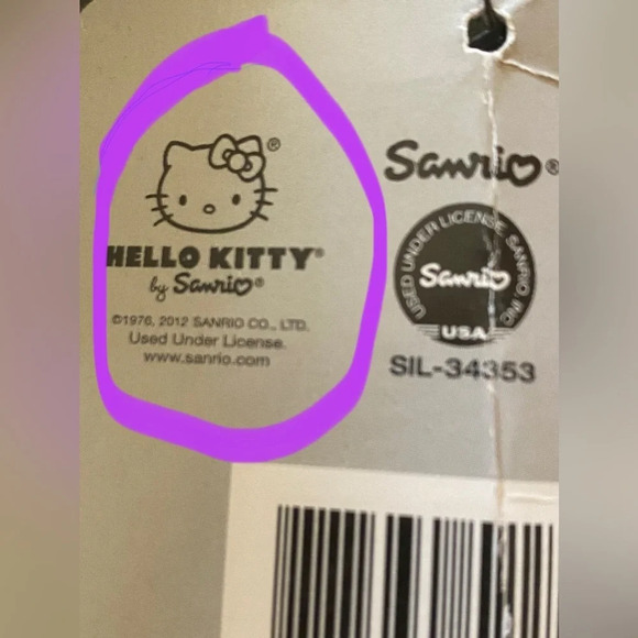 Sanrio Hello Kitty Sailor Sleeveless Jersey Mini Dress Blue Stripes Tie Back - Picture 10 of 10